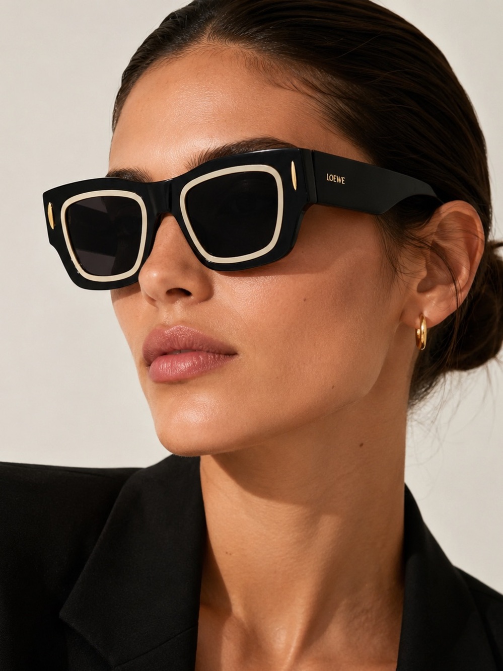 New! Loewe Sunglasses LW40168I 01A Authentic
